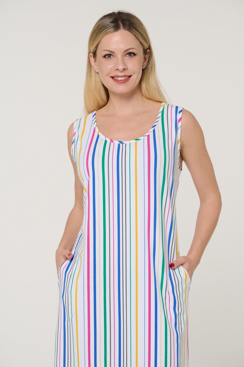 Платье Mix-Mode, размер 50, цвет разноцветный 02640136 - фото 4