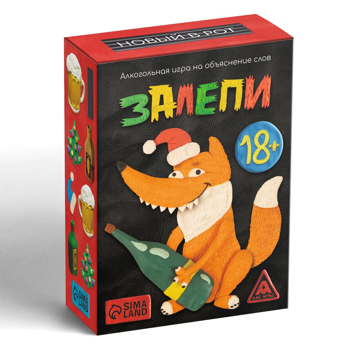 Новогодняя настольная игра ЛАС ИГРАС 02643730: купить за 180 руб в интернет  магазине с бесплатной доставкой