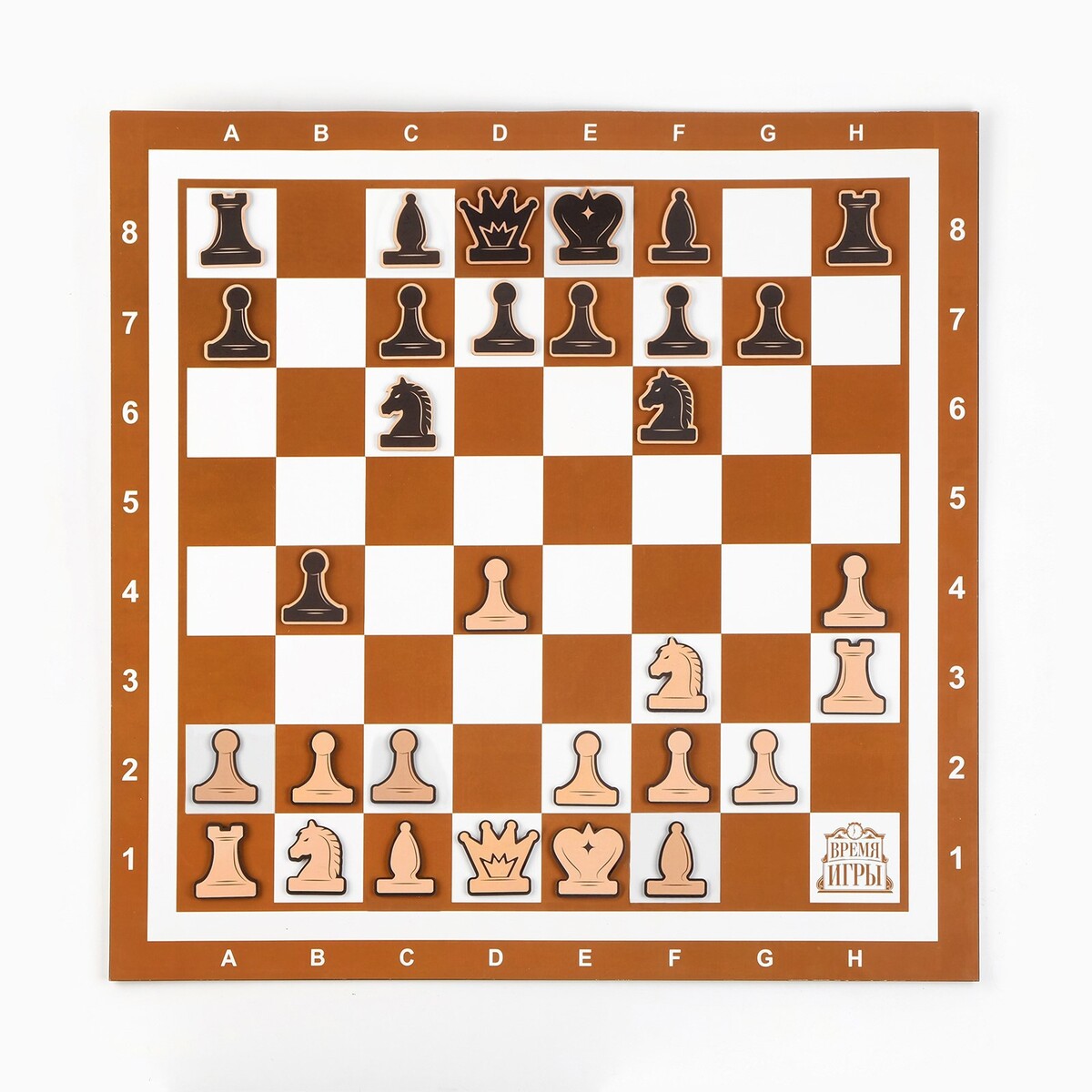 Демонстрационные шахматы 60 х 60 см демонстрационные шахматы магнитные игровое поле 73х73 см фигуры полимер король h 6 3 см