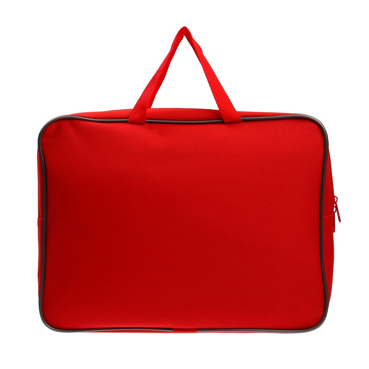Папка с ручками а4, 360 х 270 х 80 мм, текстильная, внутренний карман, красная 1ш48 сумка текстильная одно 32 3 38 отд на молнии н карман розовый