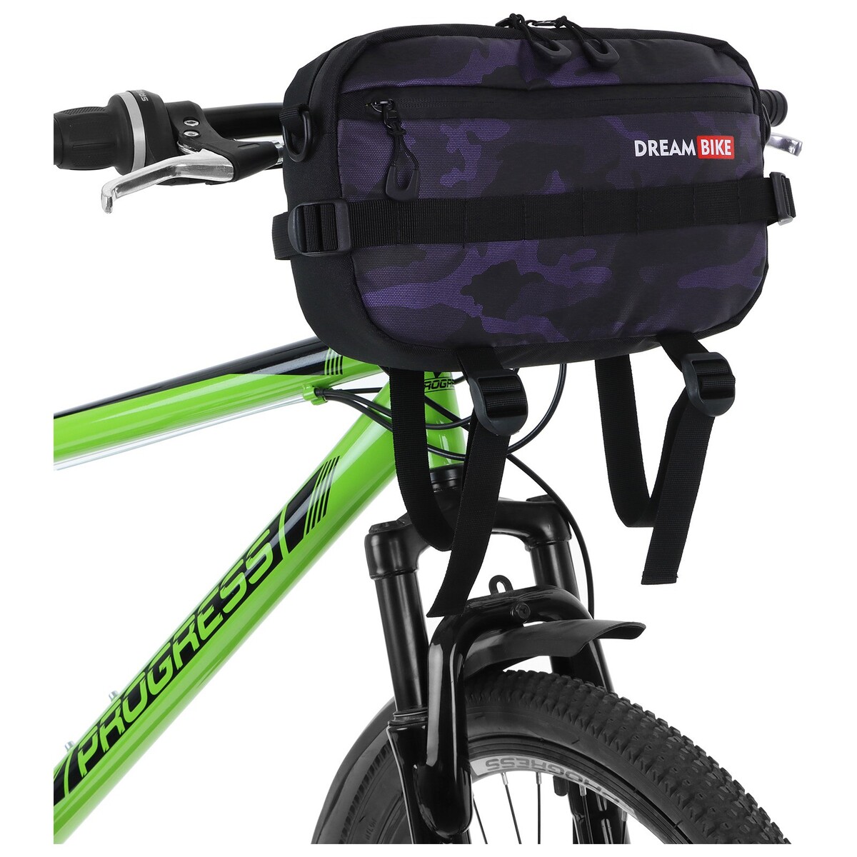 фото Велосумка dream bike, цвет фиолетовый