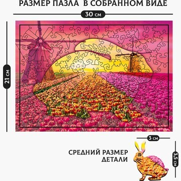 Пазлы деревянные фигурные