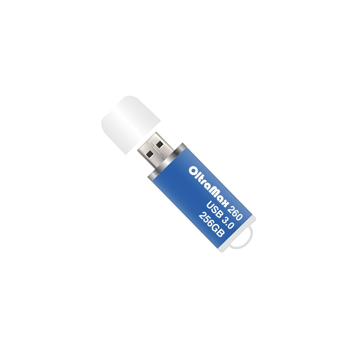 

Флешка oltramax 260, 256 гб, usb3.0, чт до 70 мб/с, зап до 20 мб/с, синяя, Синий