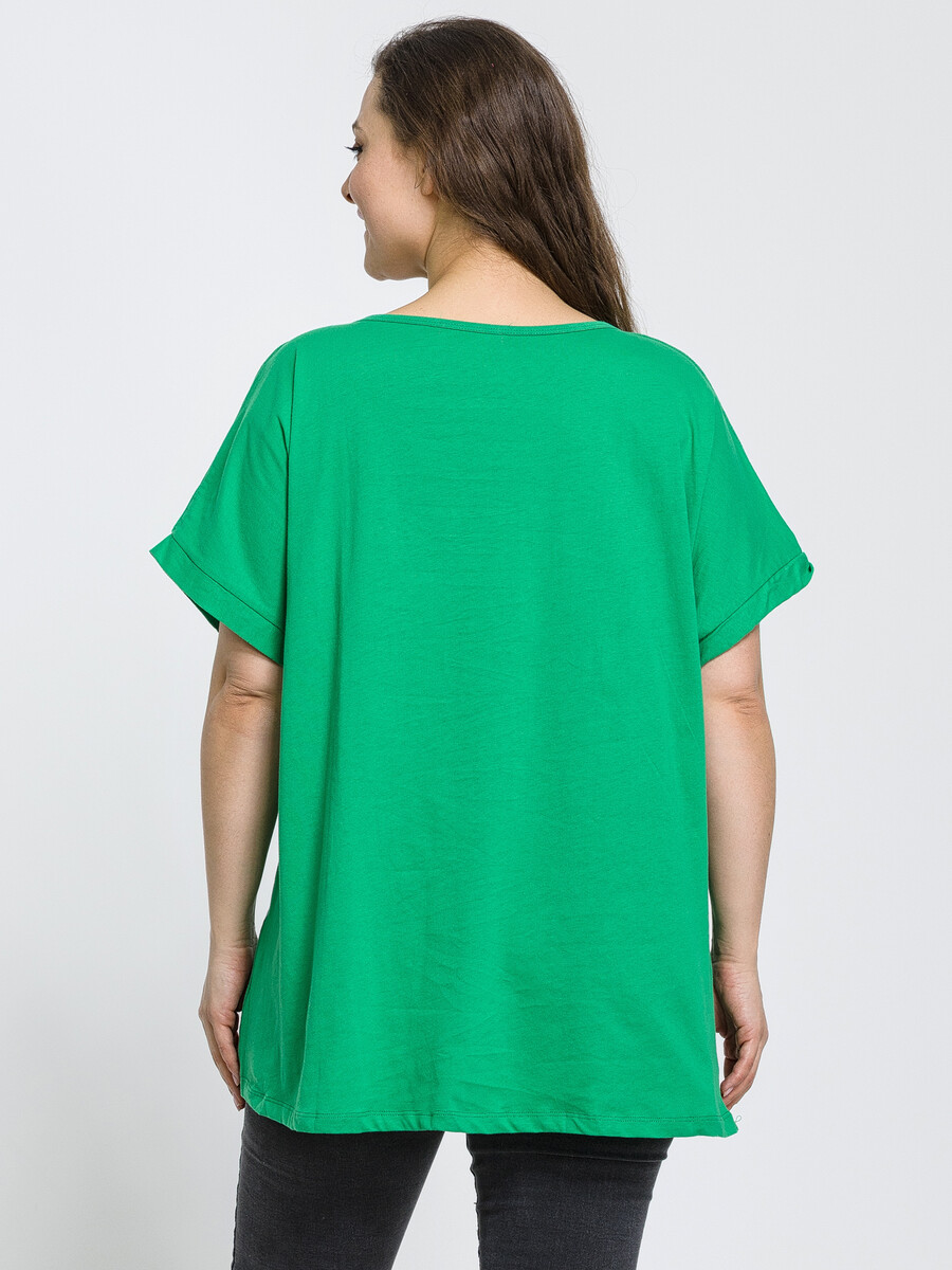 Блузка Modalime, размер 50, цвет зеленый 02722915 - фото 3