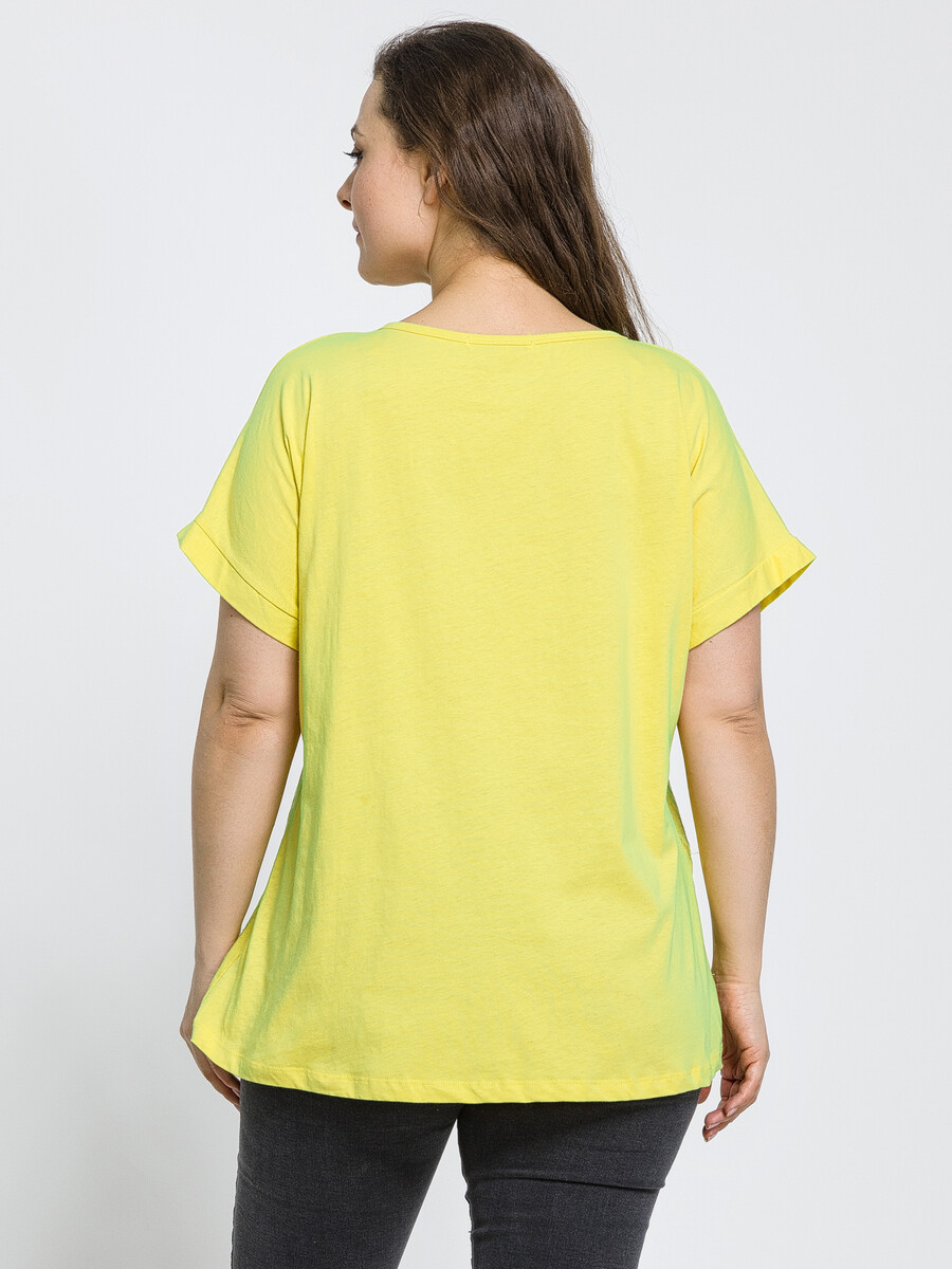 Блузка Modalime, размер 50, цвет желтый 02722916 - фото 3