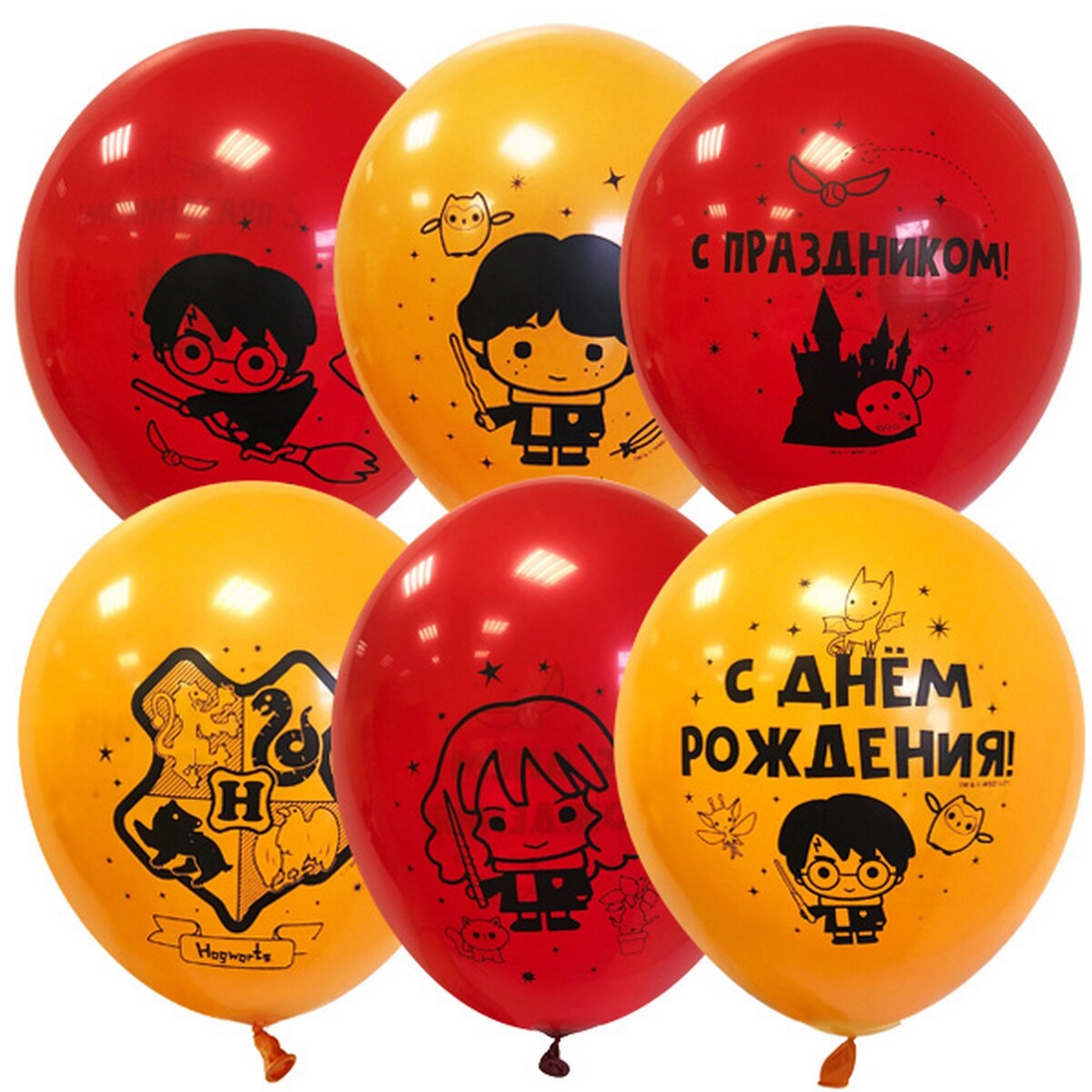 

Шар латексный 12, Разноцветный;микс