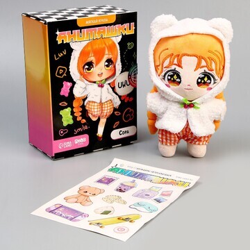 Кукла мягкая Milo toys