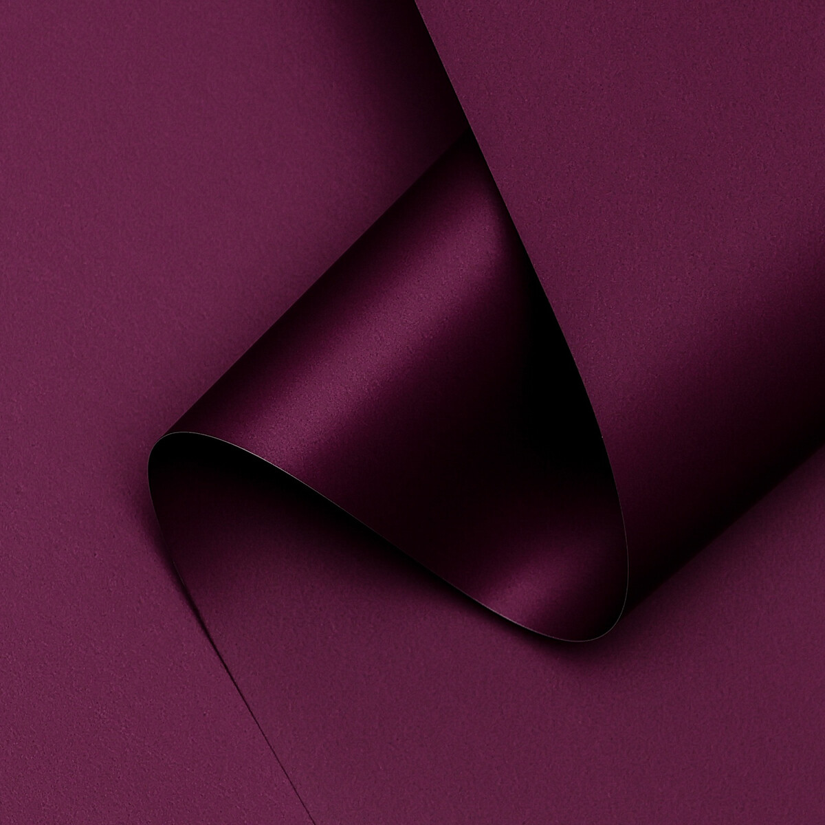 Пленка для цветов тонированная, матовая, красный пурпур, 0,5 х 10 м ±1 см, 65 мкм пленка для ов тонированная матовая пыльная глициния 0 5 х 10 м 65 мкм