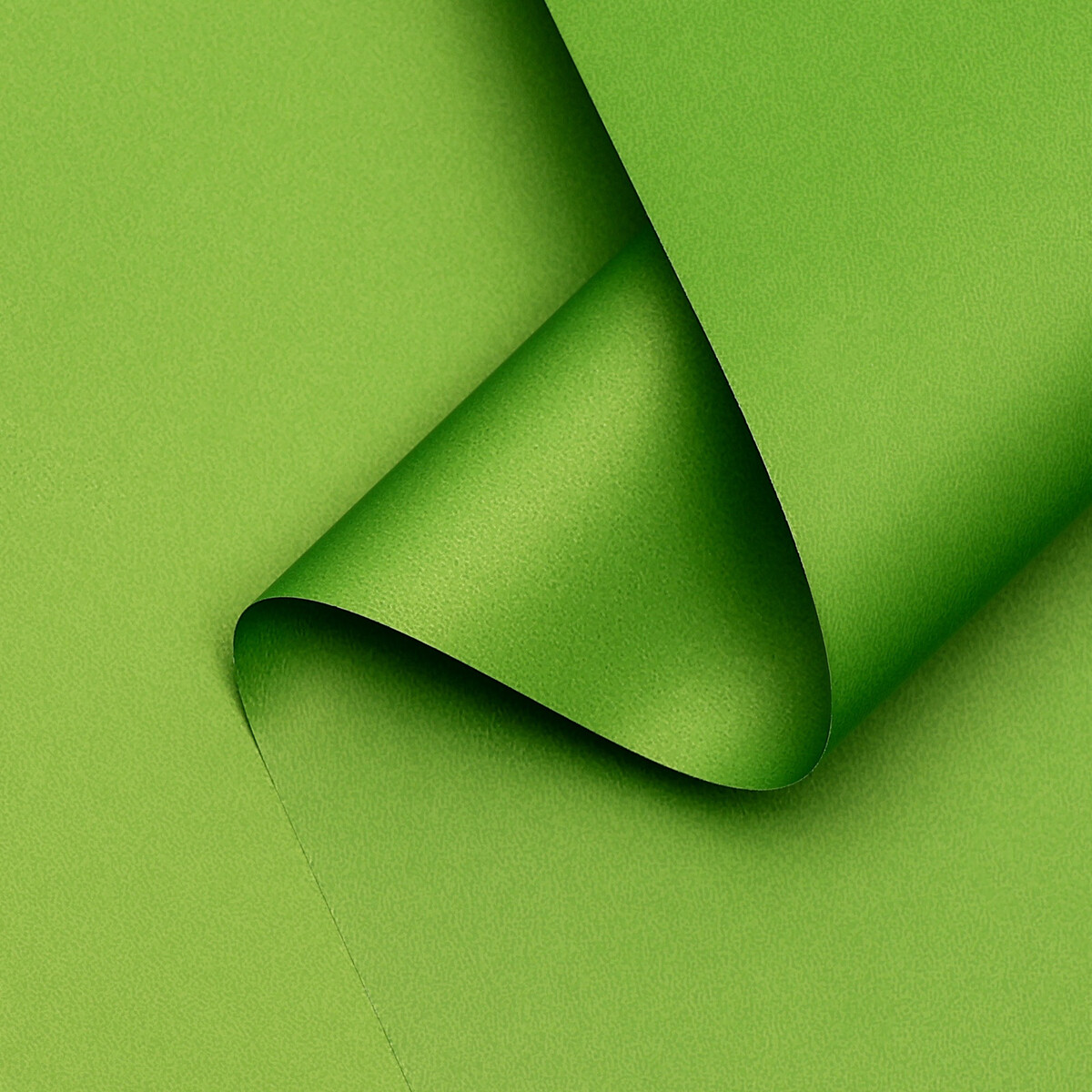 Пленка матовая, неоновые цвета, зеленая, 0,5 х 10 м, 65 мкм упаковка на 6 капкейков с окном зеленая 25 х 17 х 10 см