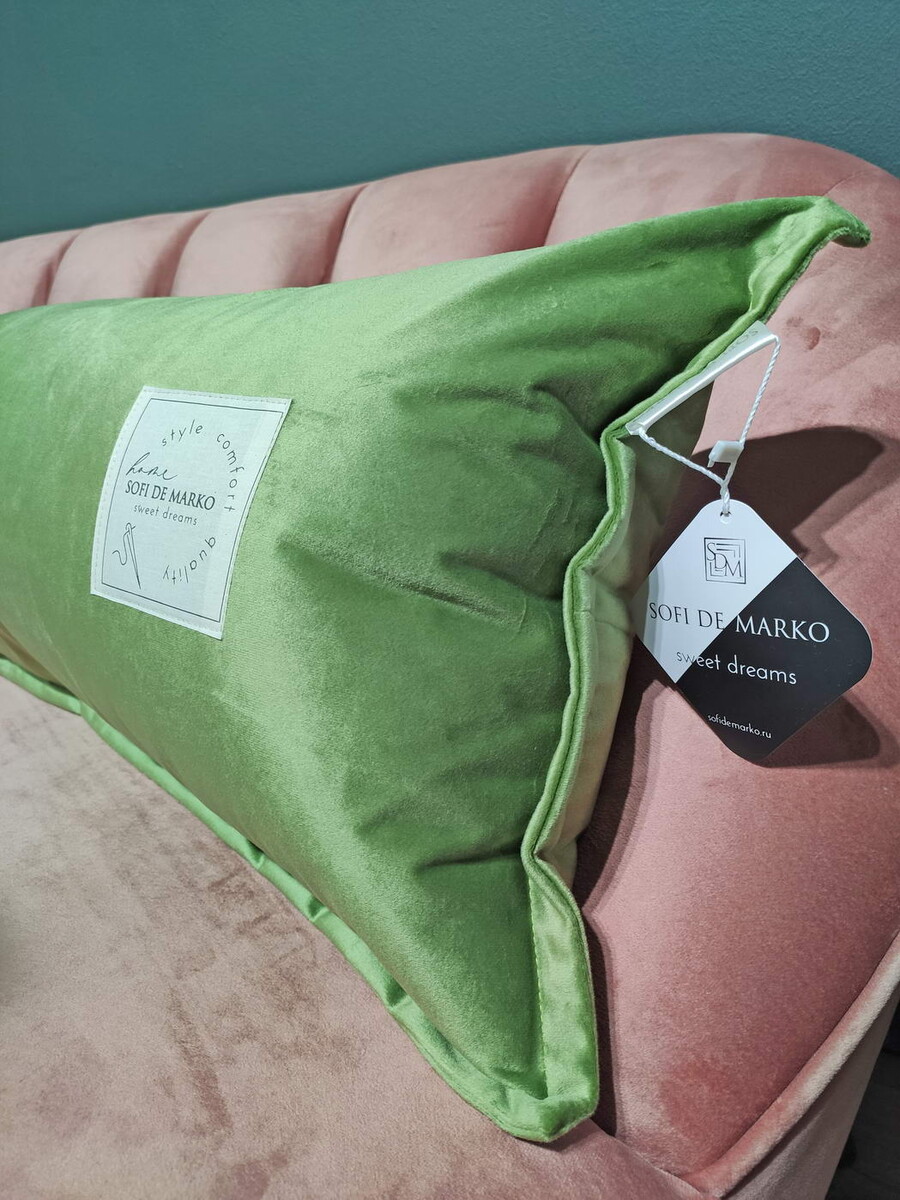 Подушка SOFI DE MARKO, цвет зеленый, размер 32х90 см 02762467 - фото 2