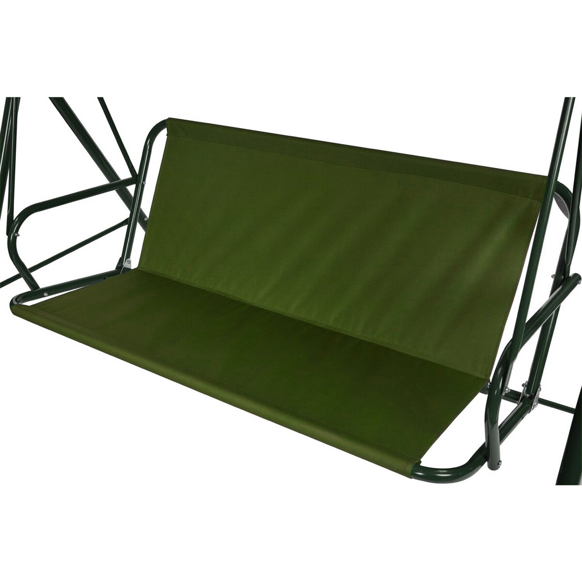 Усиленное тканевое сиденье для садовых качелей 150x50/50 см, оксфорд 600, олива No brand, цвет зеленый 02852689 - фото 1