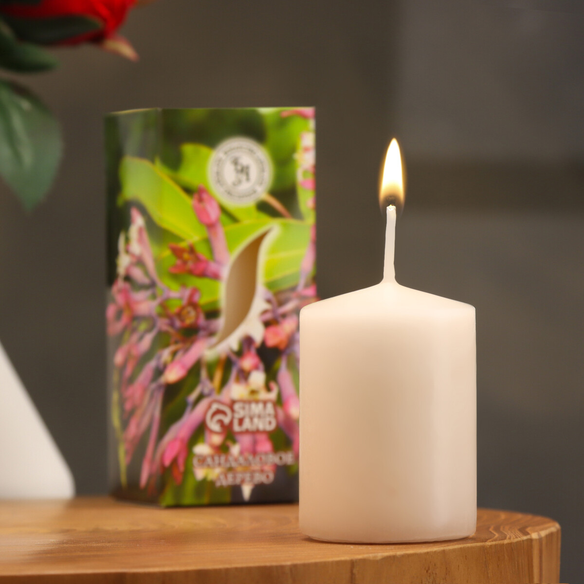 Свеча ароматическая свеча в кокосе ароматическая японский аромат хиросима в коробке