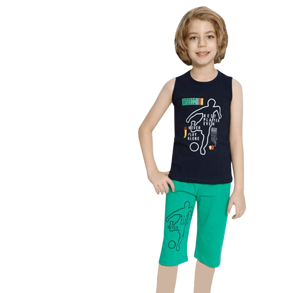 Пижама для мальчика комплект футболка 3шт для мальчика
