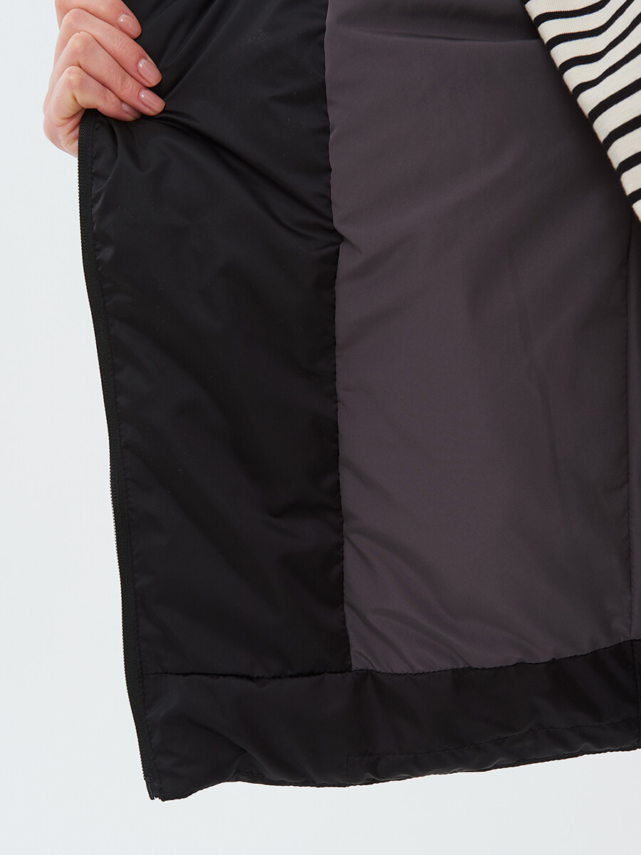 Куртка LAB FASHION, размер 44, цвет черный 02855180 - фото 9