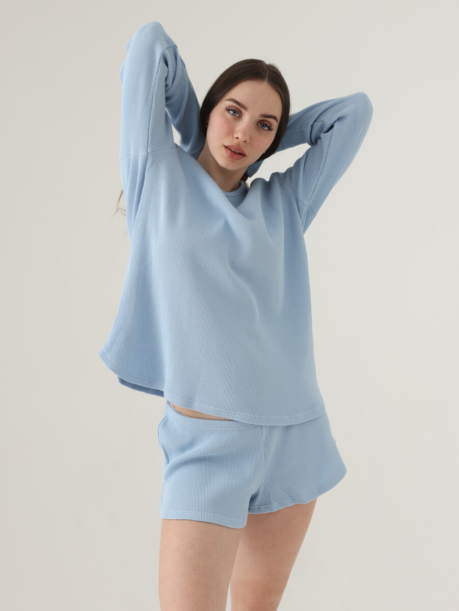 Пижама ФЭСТ, размер 44, цвет голубой