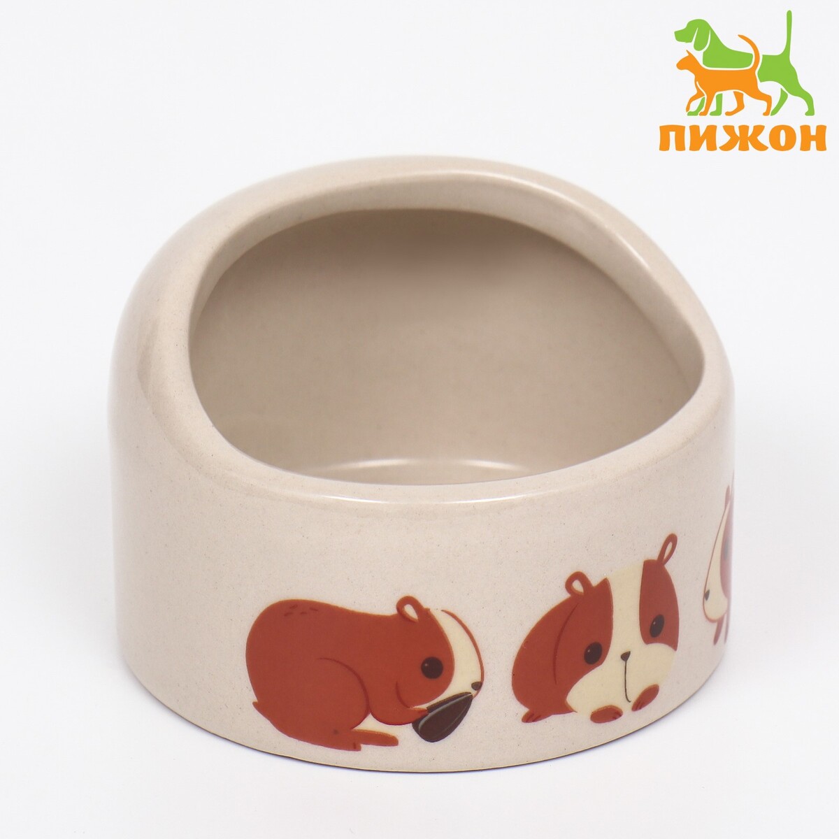 

Миска керамическая, Бежевый