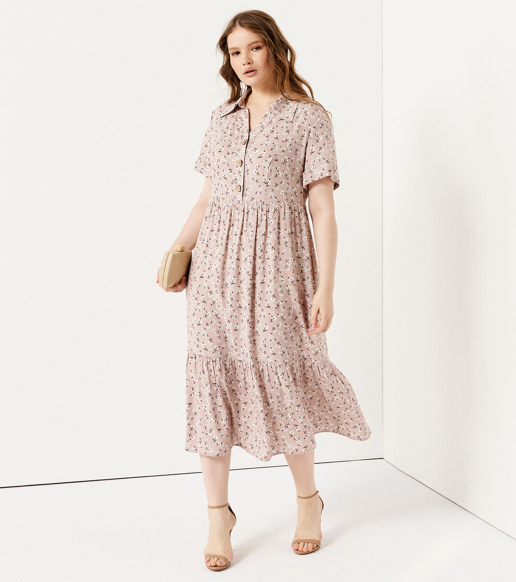 

Платье женское, Бежевый