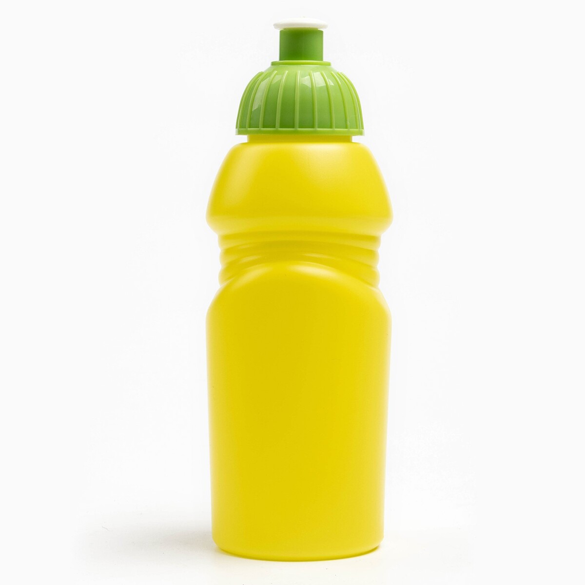 Бутылка для воды велосипедная, 400 мл, с соской, 18 х 6.2 х 6.2 см, желтый