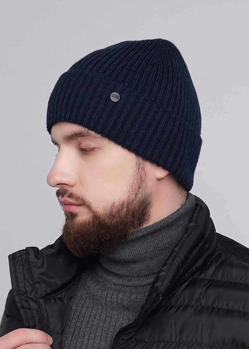

Шапка, Синий;черный\т.синий