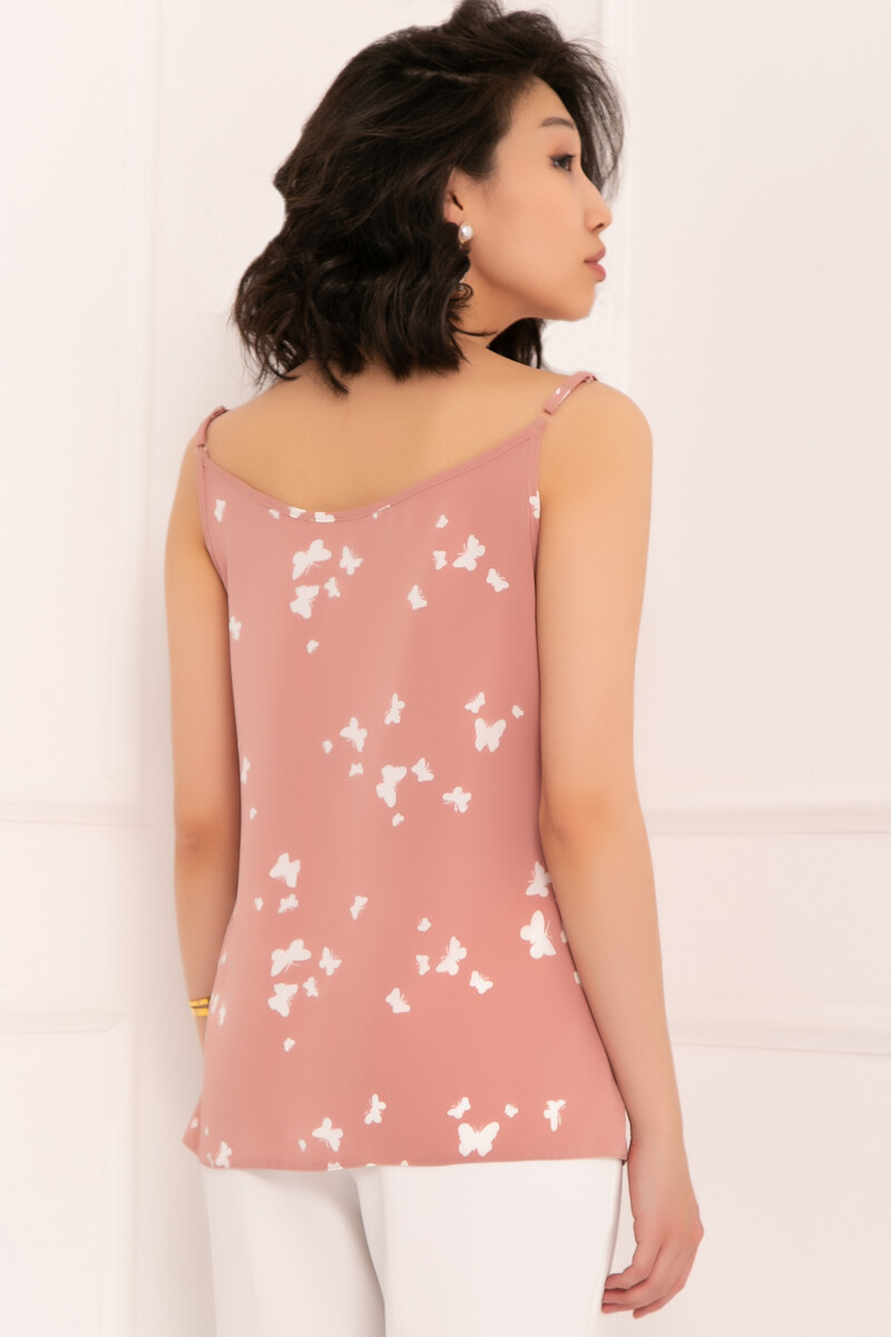Блузка BELLOVERA, размер 44, цвет розовый 02964506 - фото 4