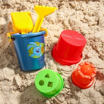 Набор для игры в песке: ведро, совок, гр