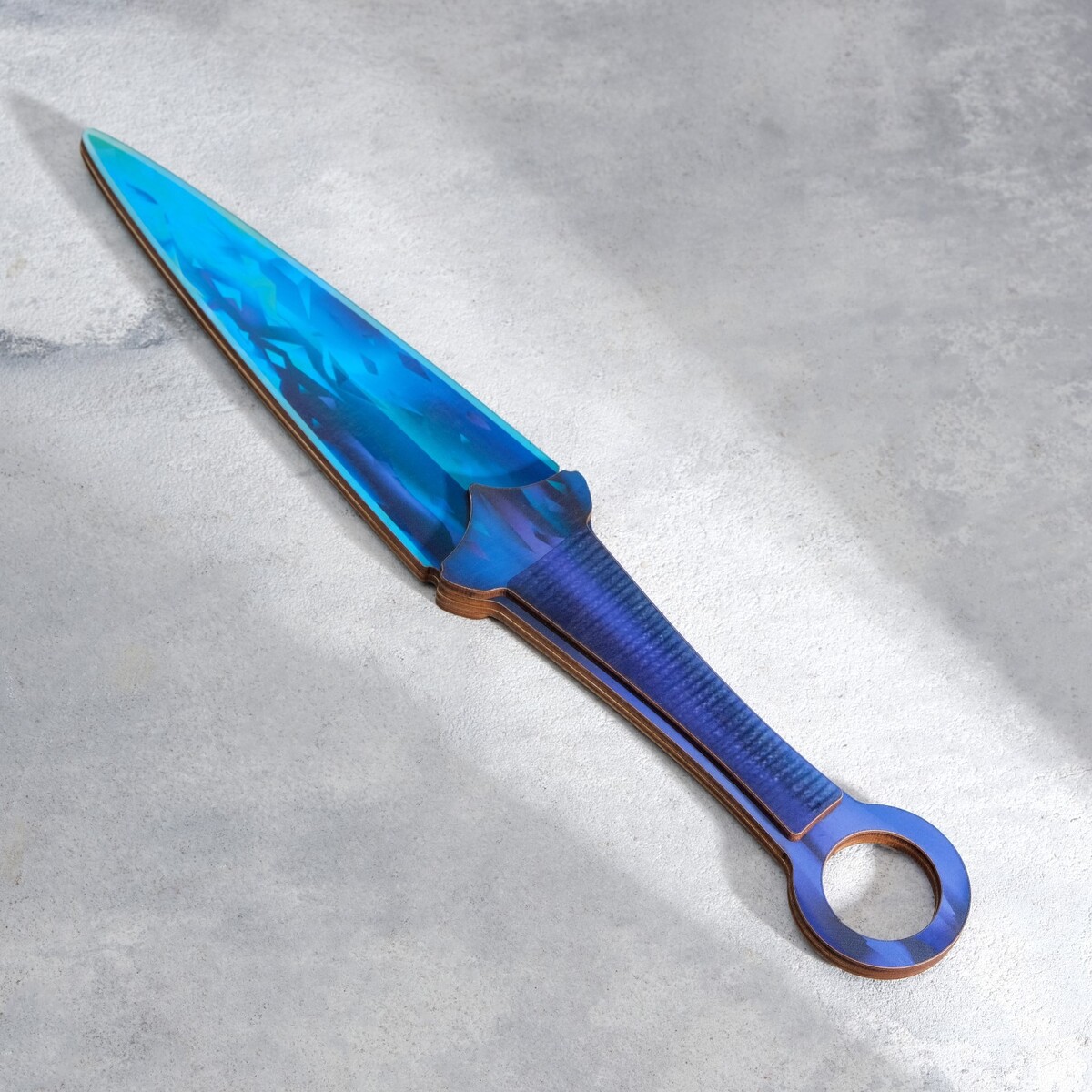 Сувенир деревянный сувенир деревянный меч ловкости длина 54 см синий