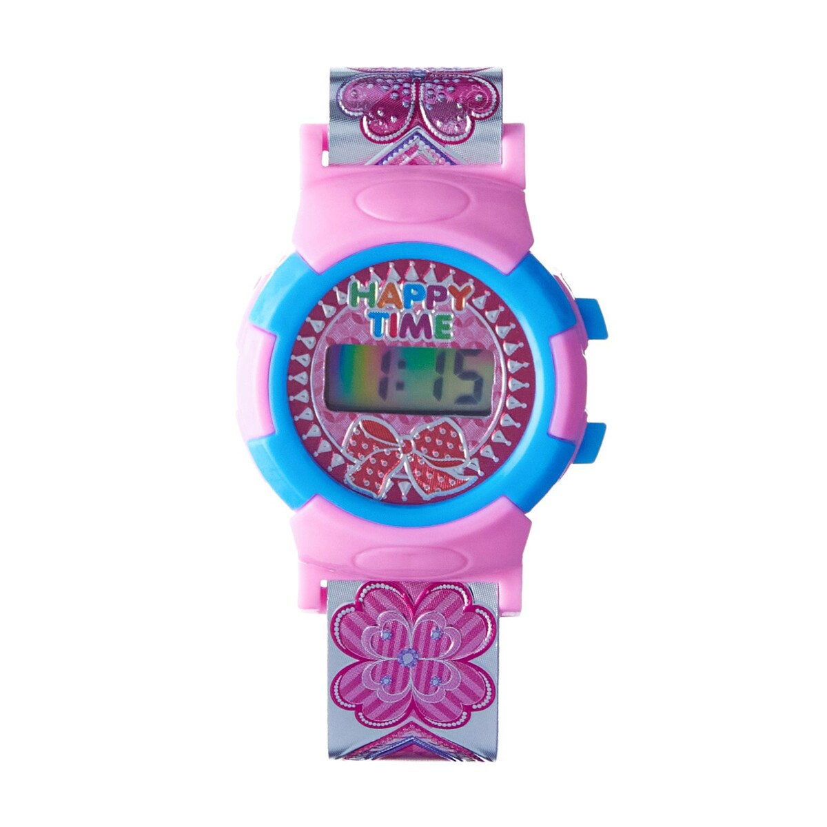 Часы наручные электронные детские No brand, цвет розовый