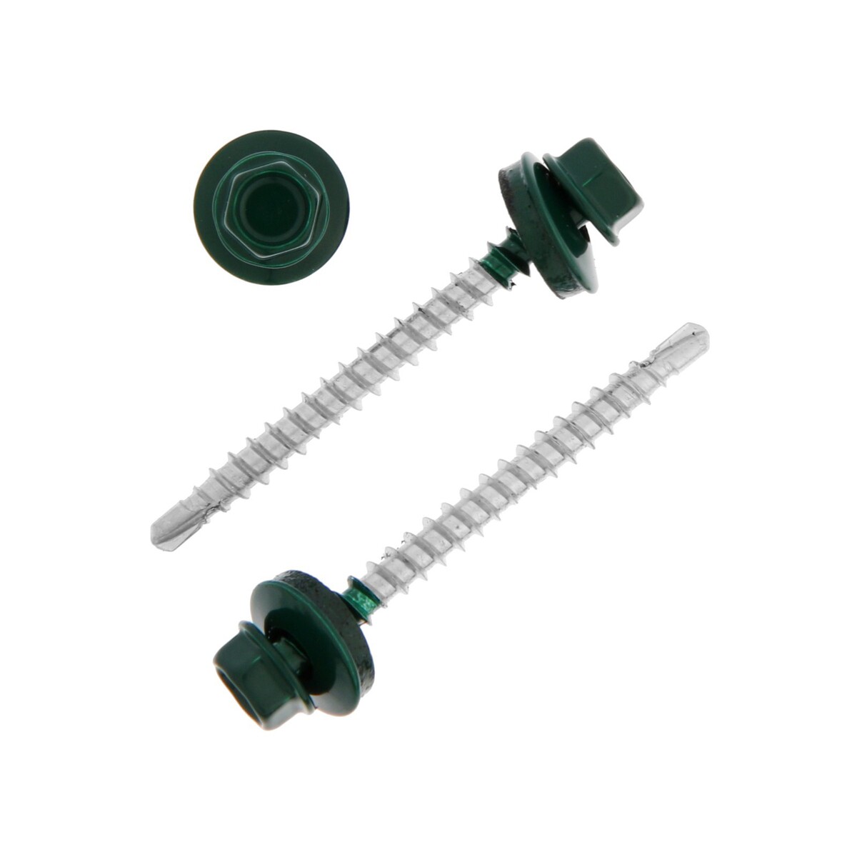 

Саморезы кровельные, haupt 4.8х50 ral6005. зеленый мох 150 шт