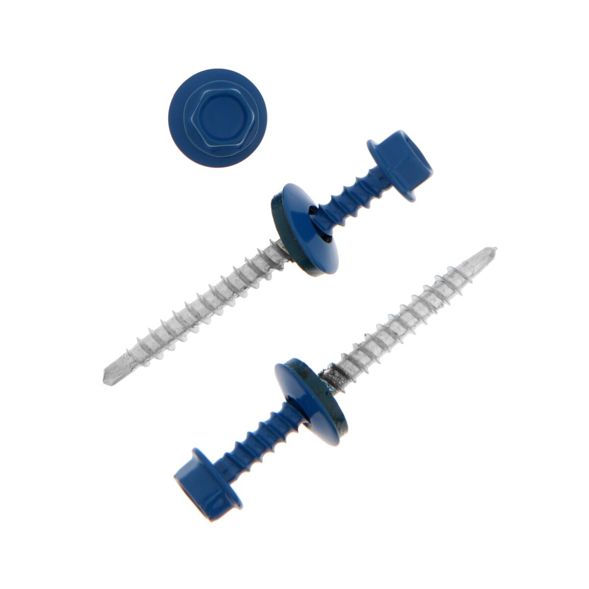

Саморезы кровельные, haupt 4.8х50 ral5005, синий 150 шт