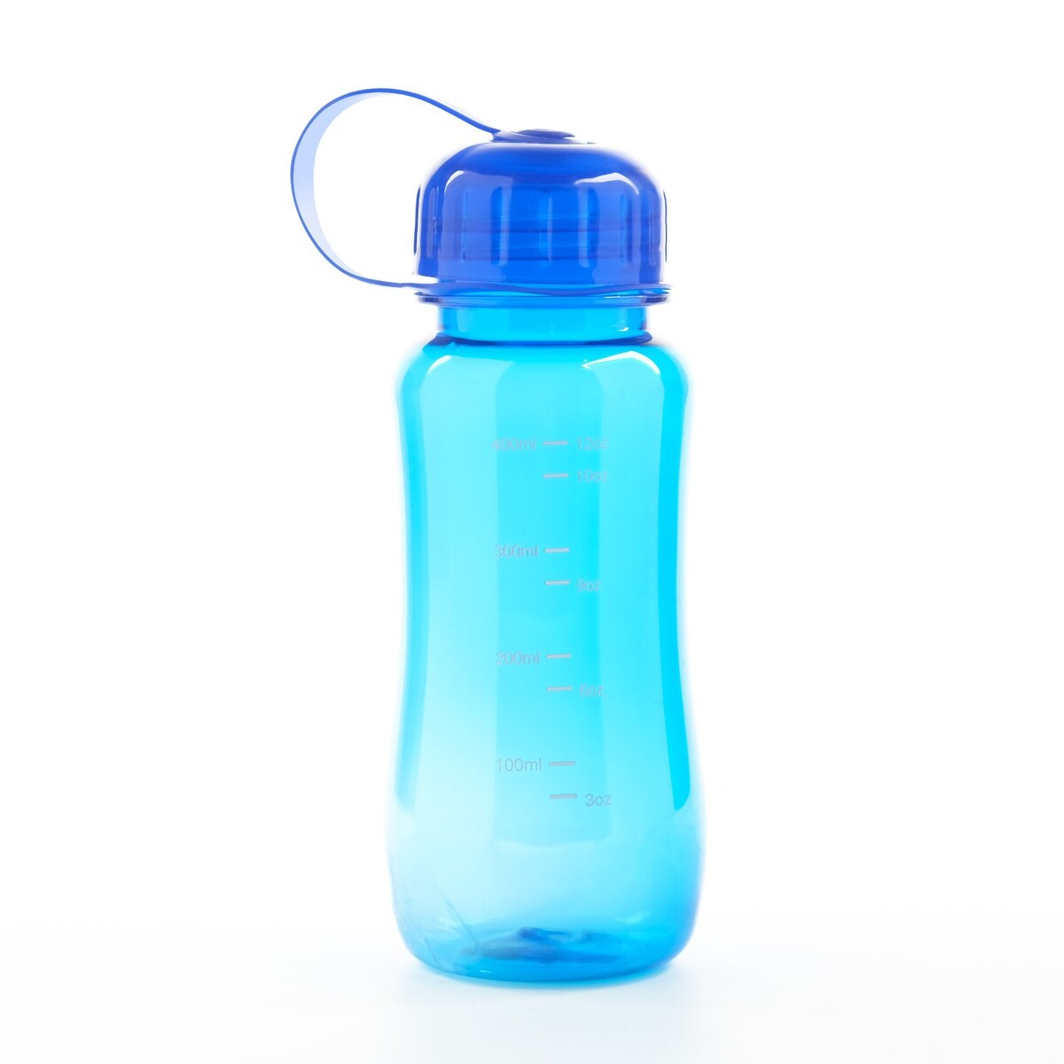 Бутылка для воды, 550 мл, 19 х 7 см, синий пробка для бутылки якорь синий