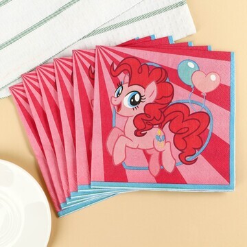 Салфетки бумажные my little pony, 33х33 