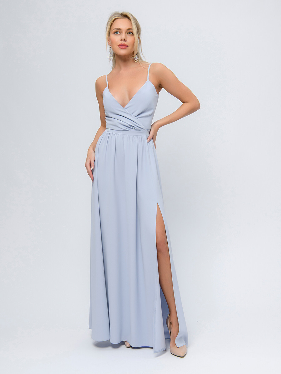 Платье 1001 DRESS голубого цвета