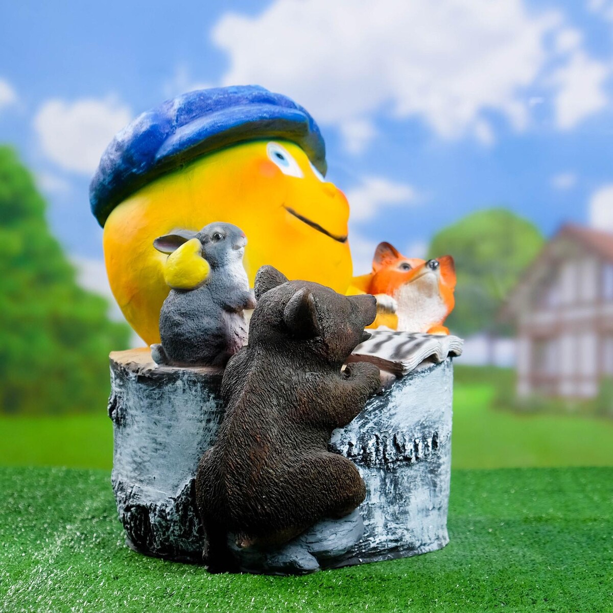 

Садовая фигура из полистоуна, Разноцветный