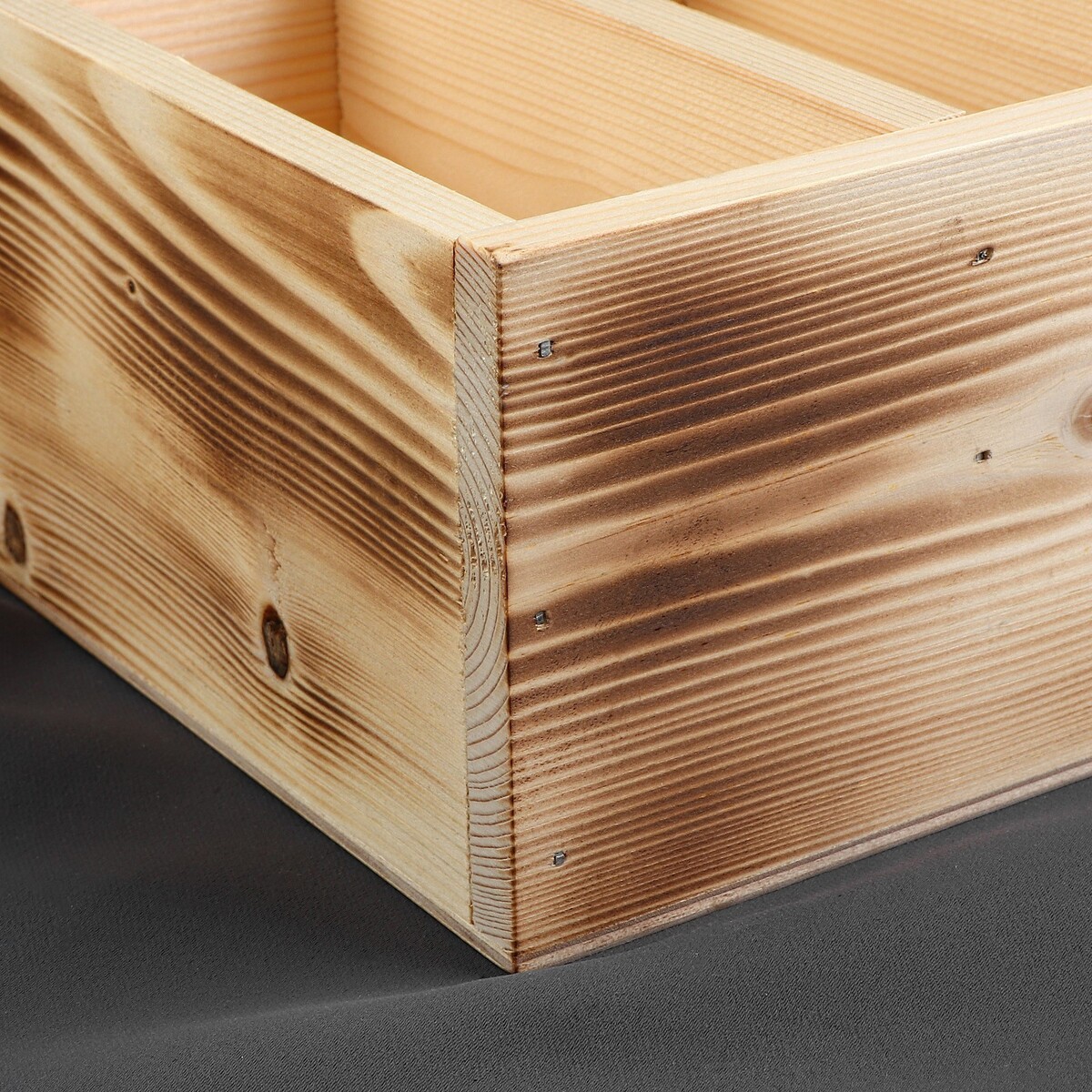 фото Ящик для рукоделия, деревянный, 3 отделения, 20 × 15 × 9 см no brand