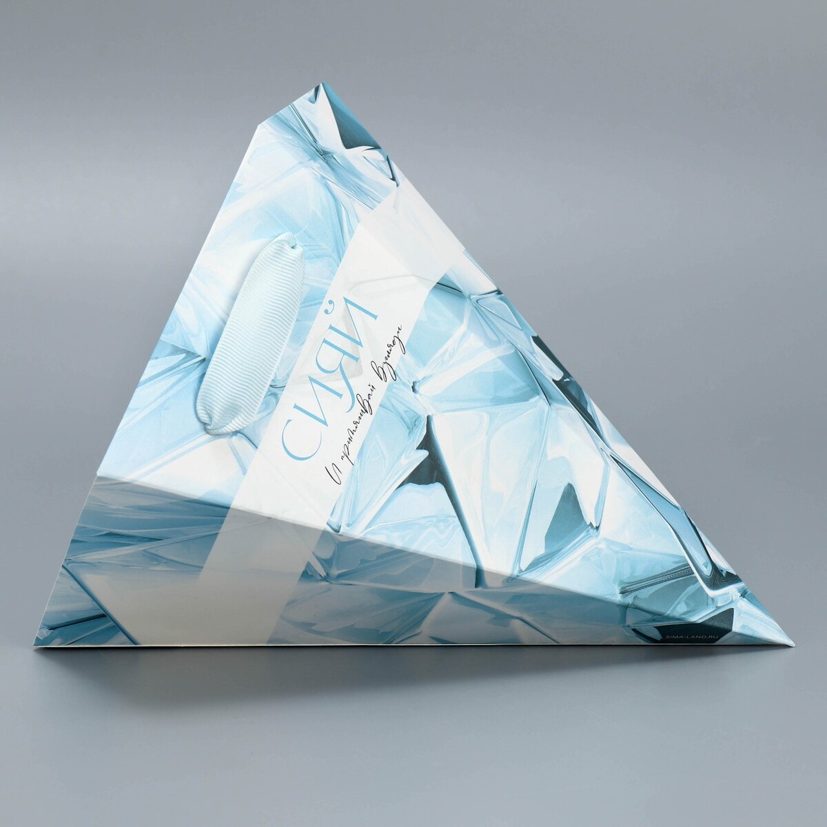 Пакет подарочный, упаковка, детский надувной бассейн 114х25см intex синий кристалл 59416