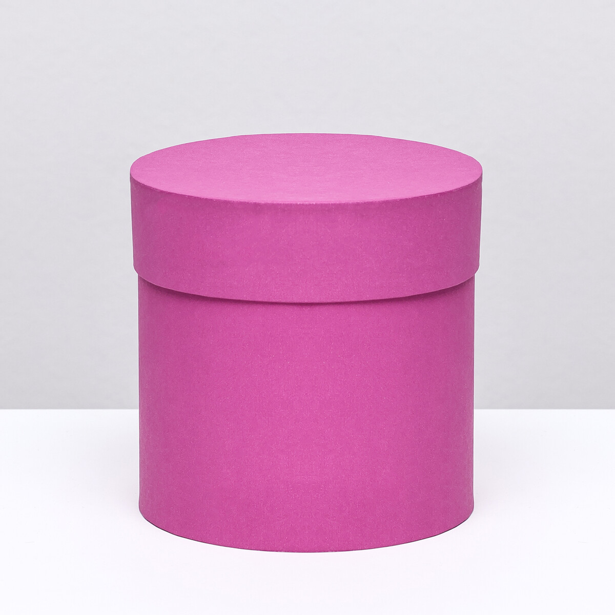 Шляпная коробка фуксия, 13 х 13 см шляпная коробка розовая 18 х 18 см