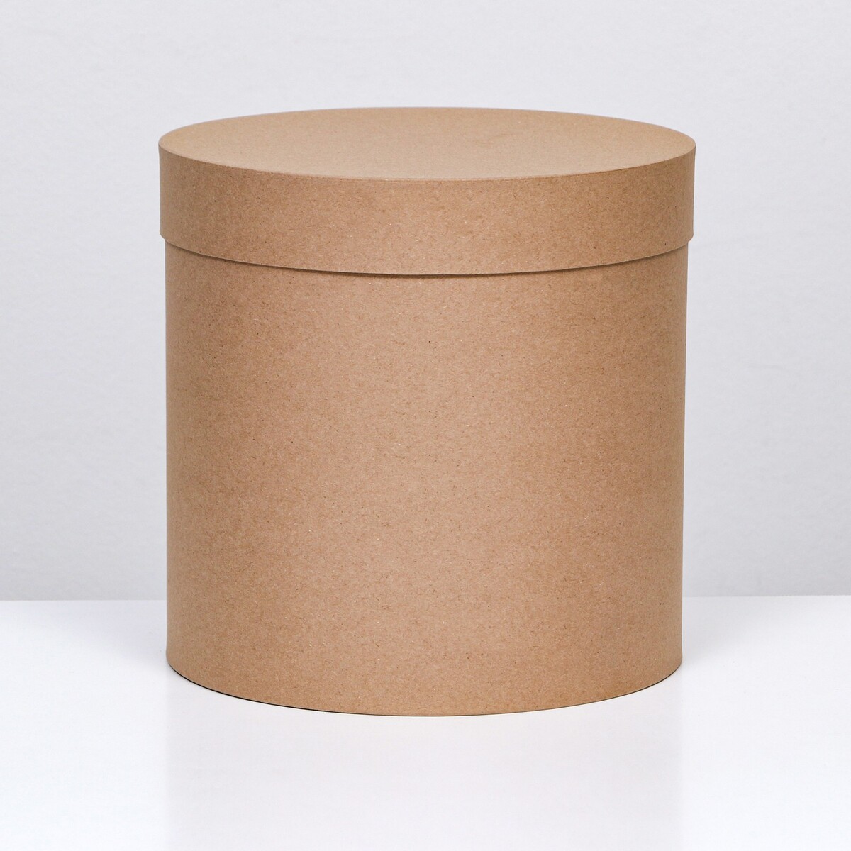 Шляпная коробка крафт , 23 х 23 см шляпная коробка крафт 10 х 10 см