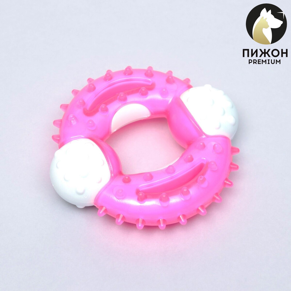 Игрушка двухслойная (твердый и мягкий пластик) luma простынка мультифункциональная двухслойная 75 100 розовый нежный