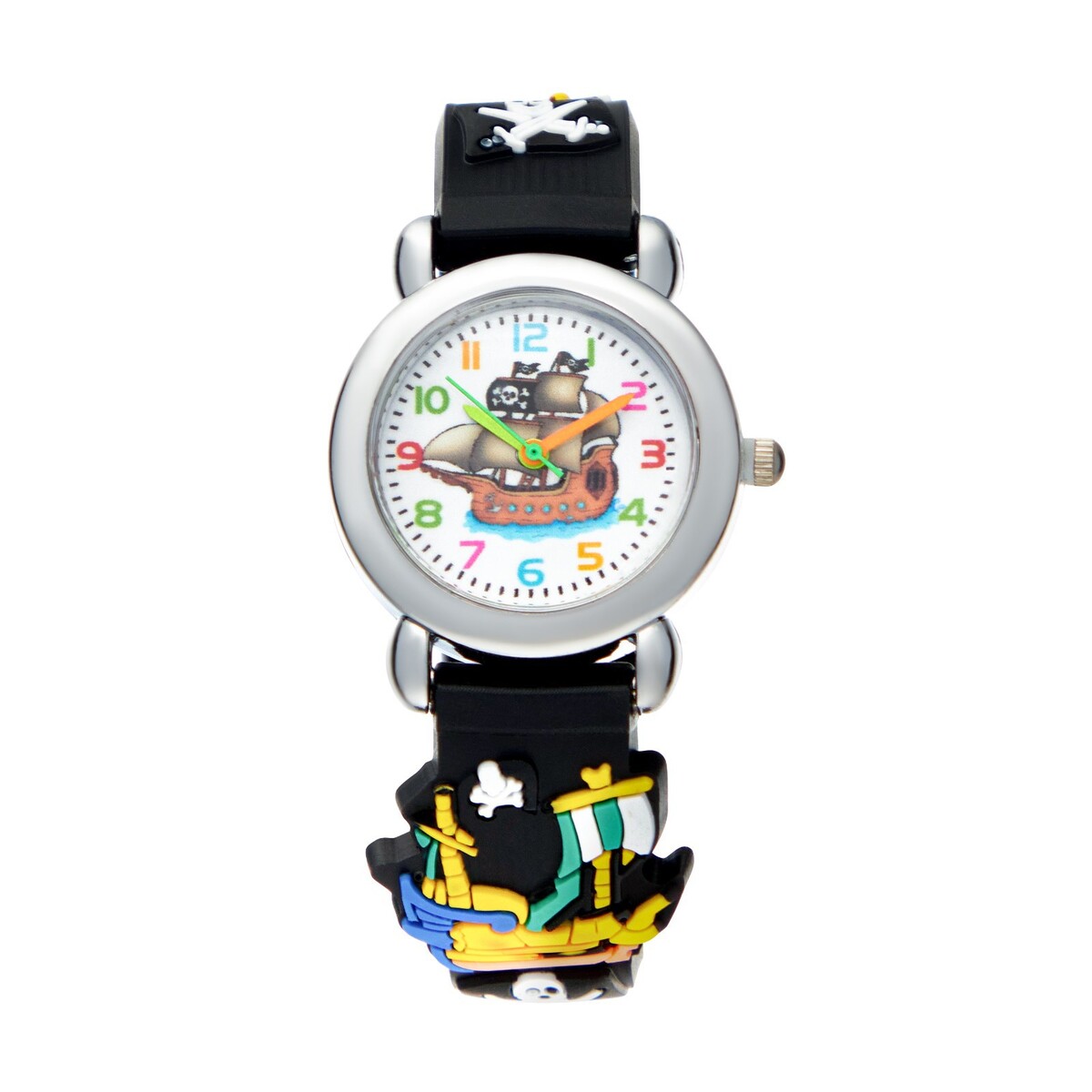 Часы наручные детские d-2.8 см, длина 20.5 см No brand