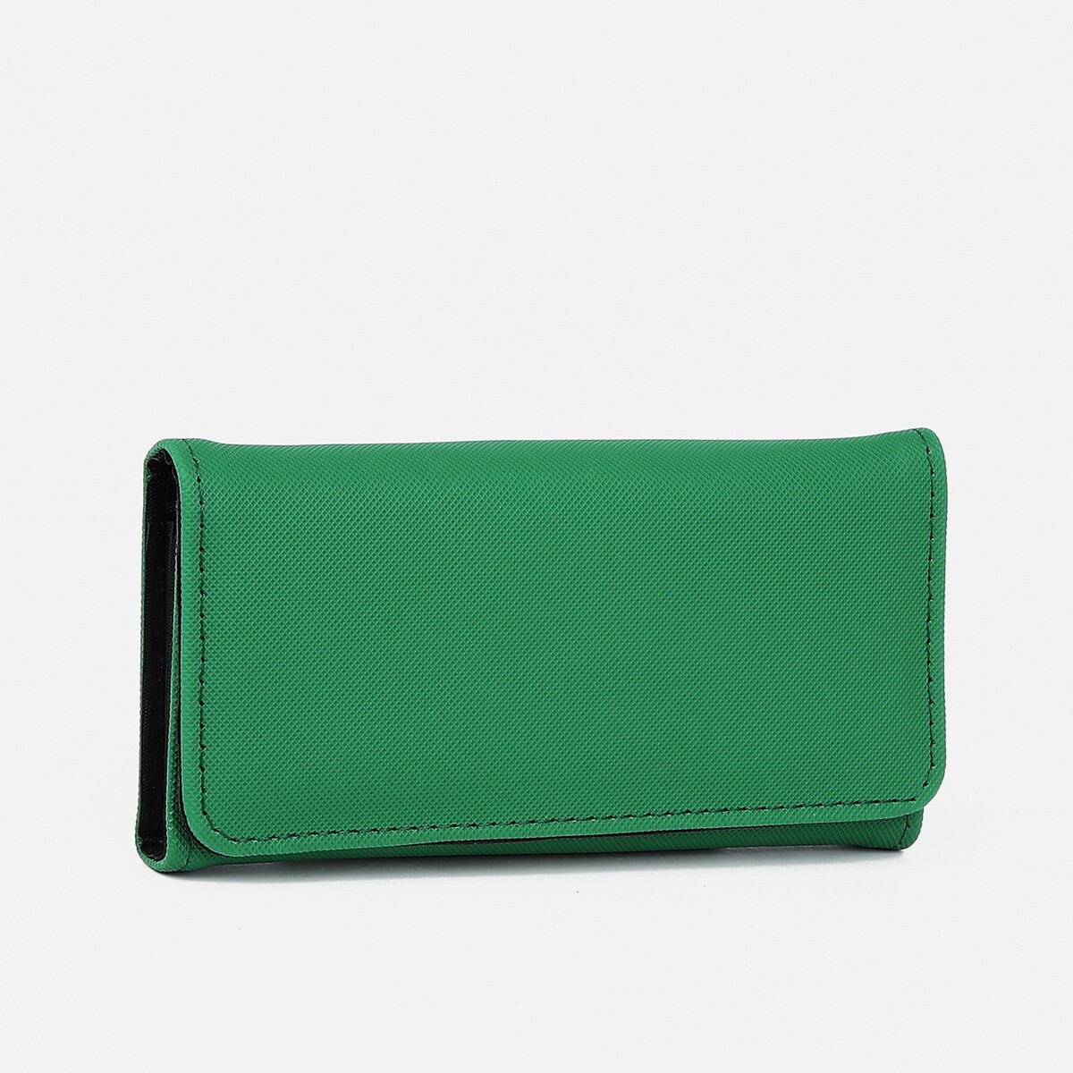 Кошелек женский на магните, цвет зеленый сумка клатч на магните зеленый