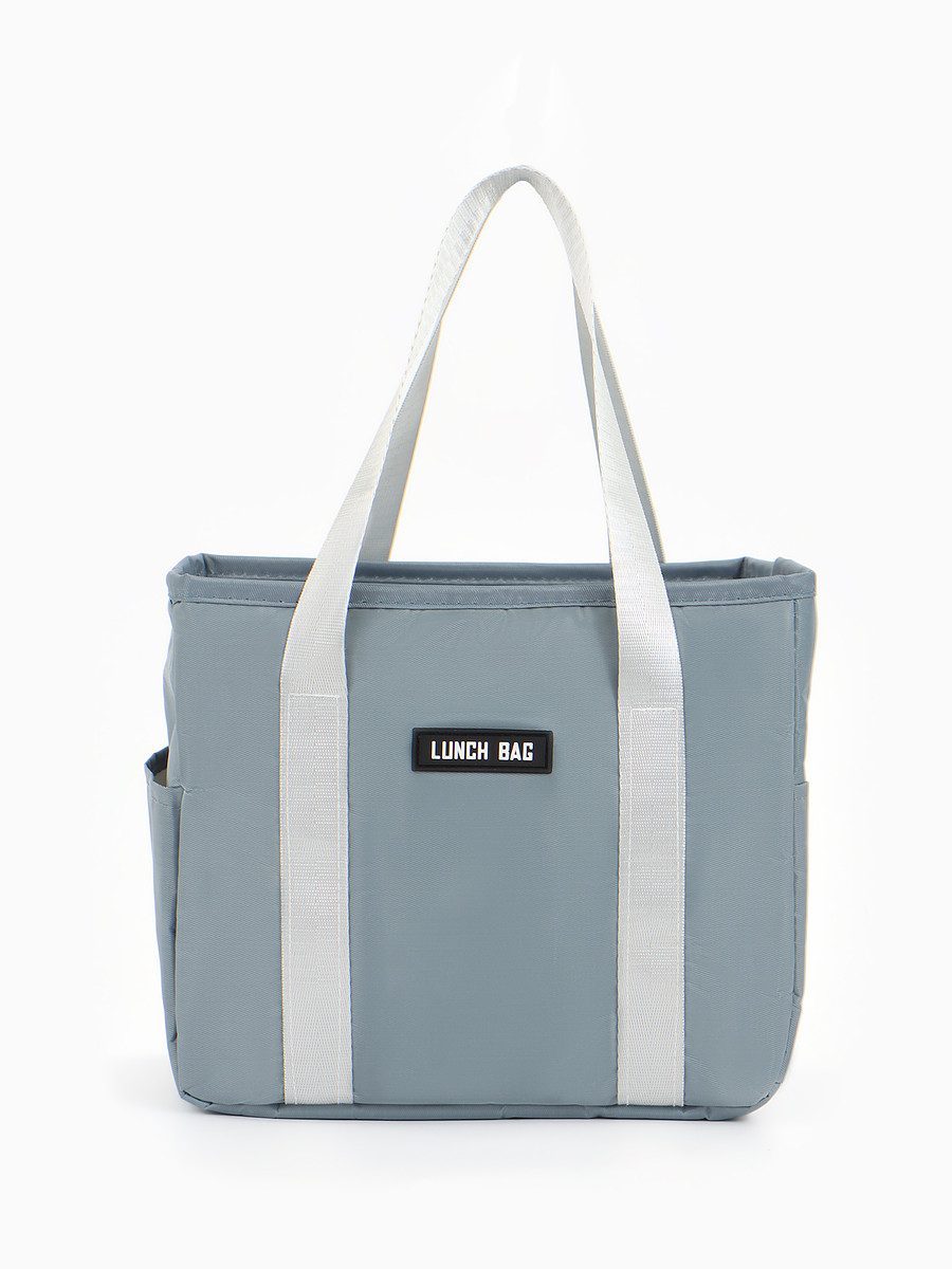 

Термосумка на молнии, 6.4 л, серая, Серый