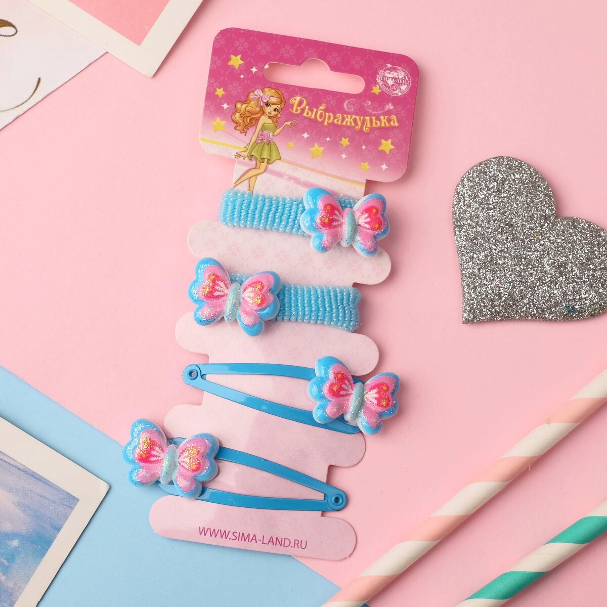 

Набор для волос, Голубой