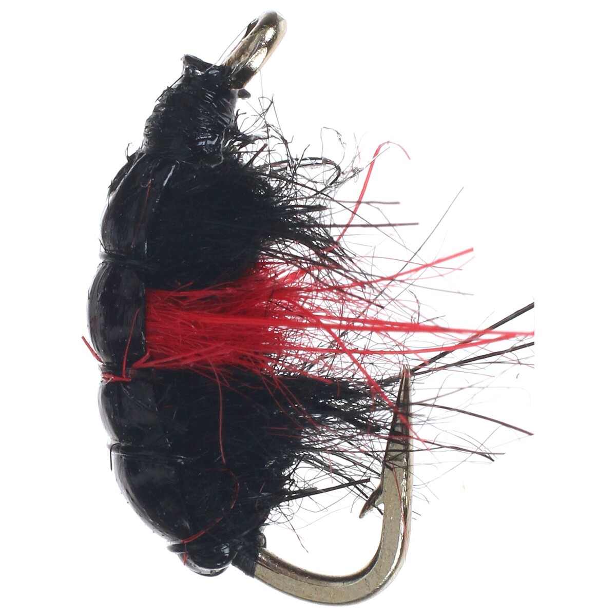 

Мушка gammarus amphipod, black & red 3.0025-14