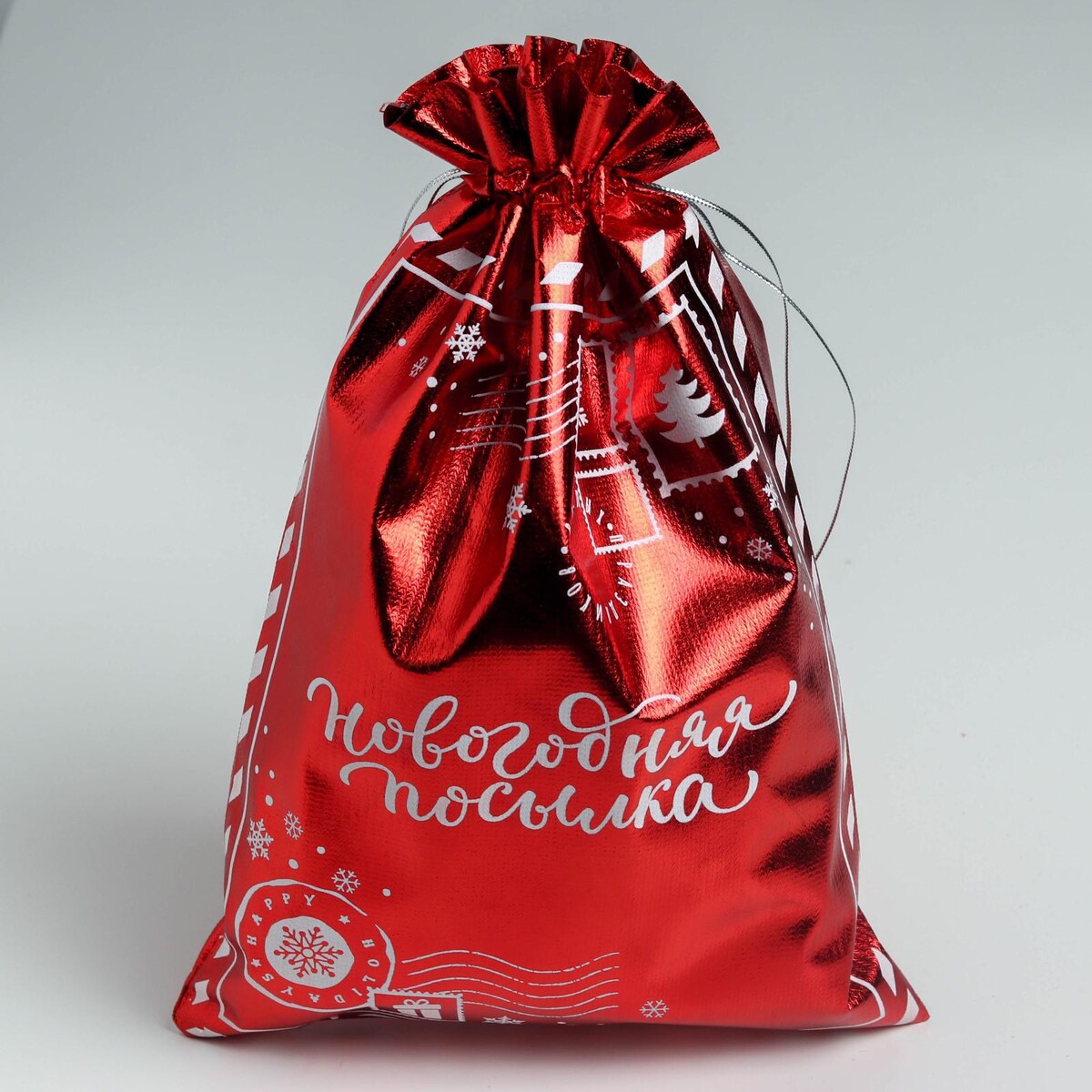 

Мешочек подарочный парча, Красный