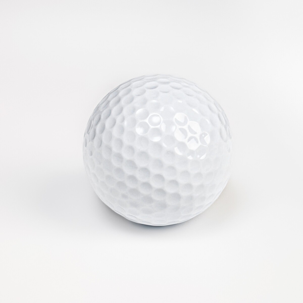 Мяч для гольфа, двухслойный, 420 выемок, d=4.3 см, 45 г ошейник замшевый двухслойный 1 см ош 28 35 см красный