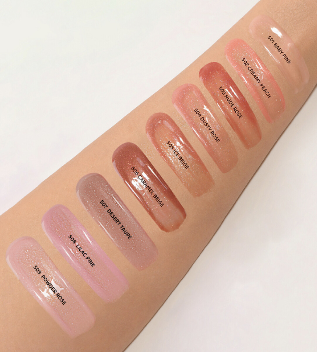 

Блеск для губ с эффектом объема тон 505 ice beige 3,4г, Бежевый