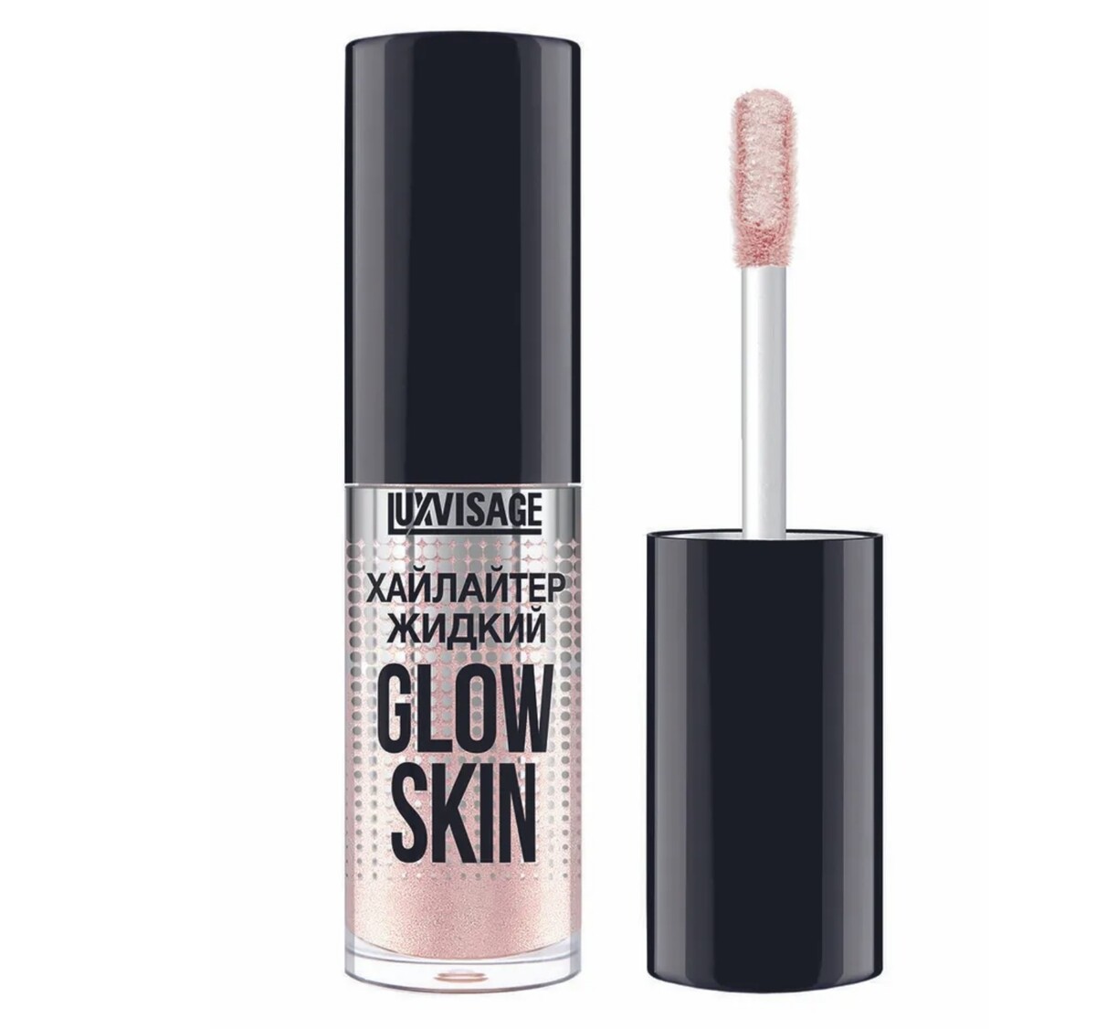 

Хайлайтер жидкий luxvisage glow skin 10 pearly rose 5г