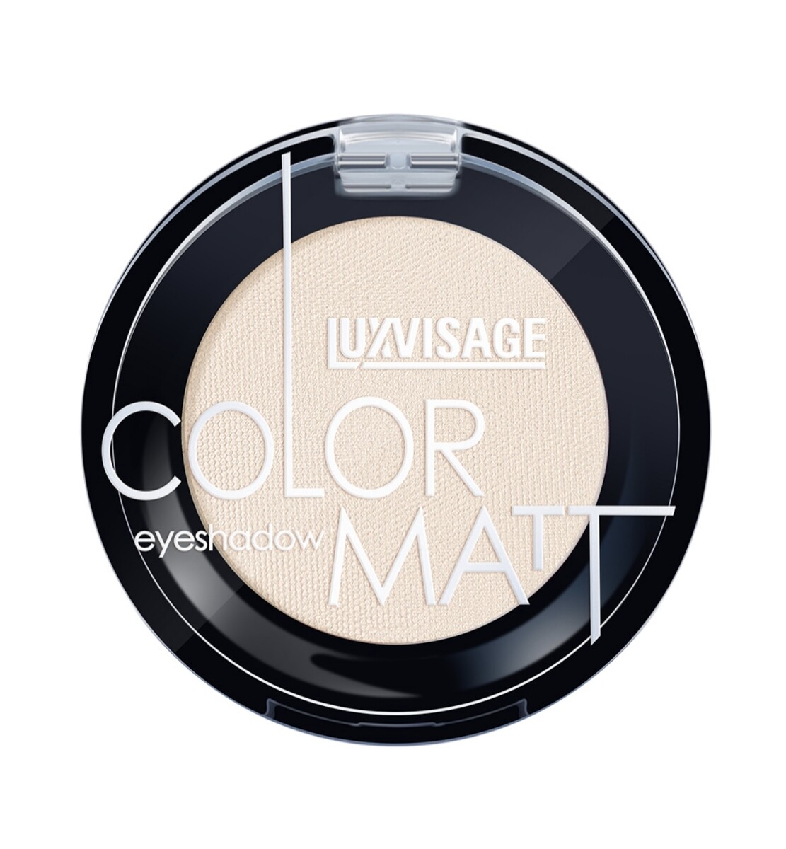 

Тени для век luxvisage color matt, тон 11 ivory 1,5г, Бежевый