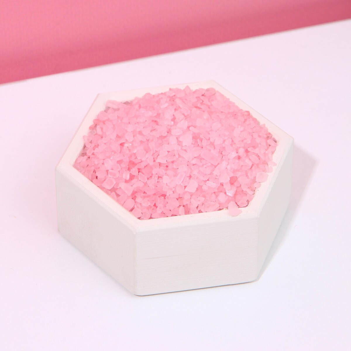 Соль для ванны Чистое счастье, цвет розовый 03389786 - фото 2