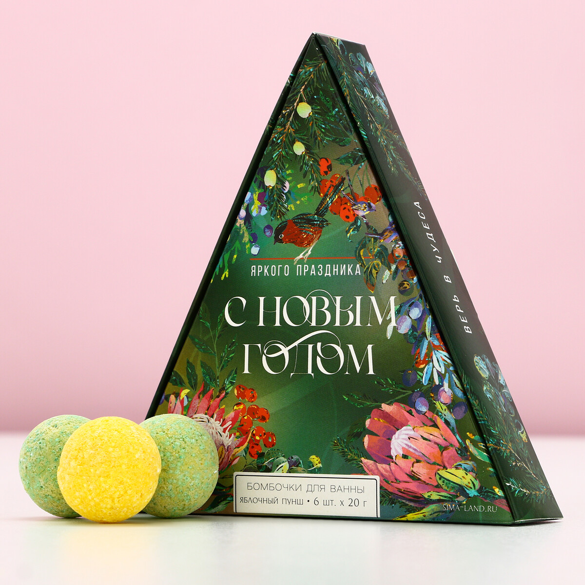 

Бомбочки для ванны, Зеленый